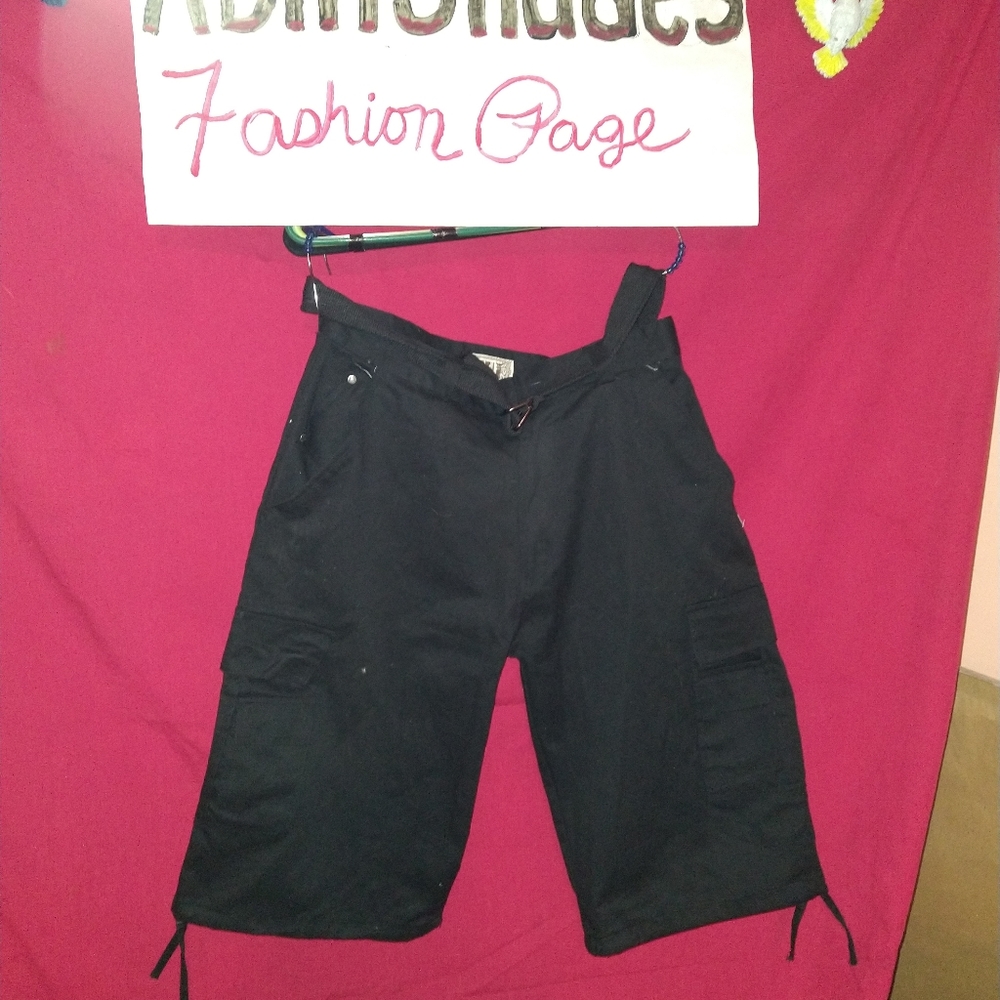 BTL black walking shorts